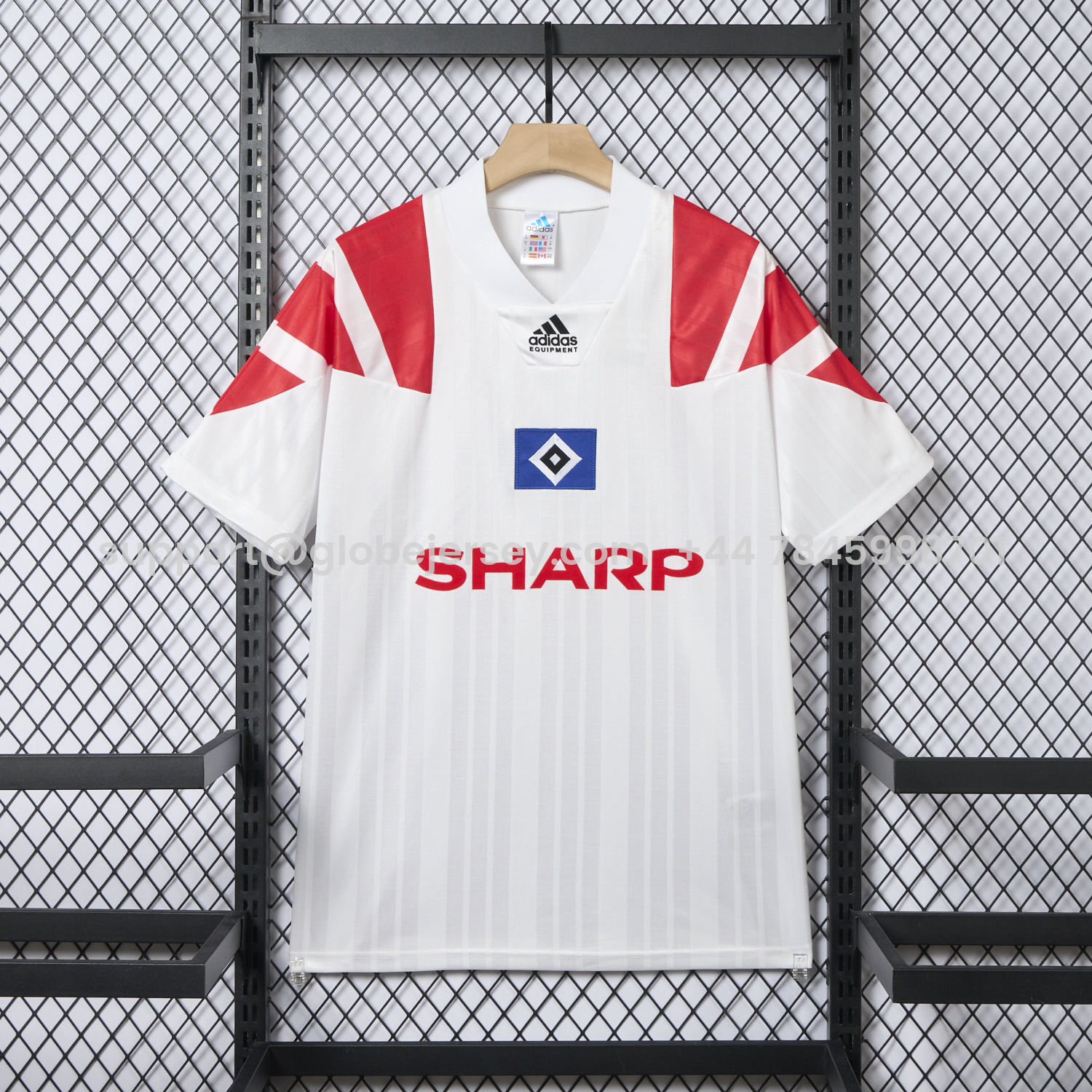 Retro Hamburger SV 1992-93 Home Jersey