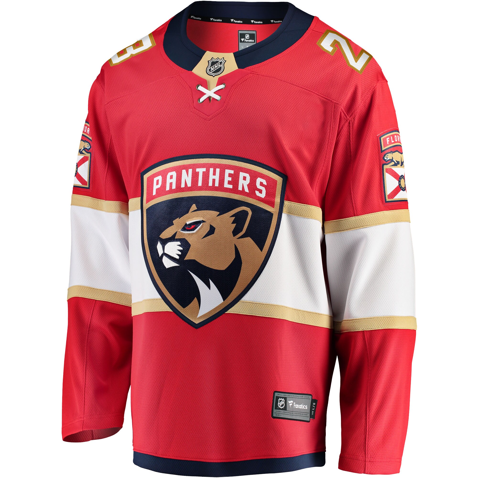 Carter Verhaeghe Florida Panthers Fanatics Home Breakaway Jersey – Red