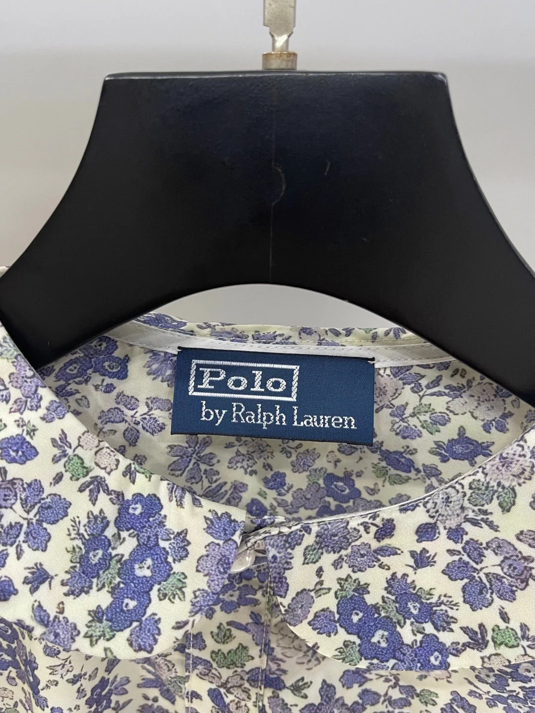 Allover floral pony embroidery Lapel round neck sleeveless dress