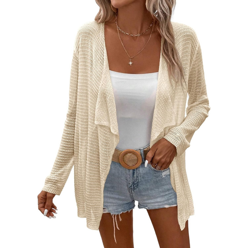 Women's Lightweight Crochet Cardigan