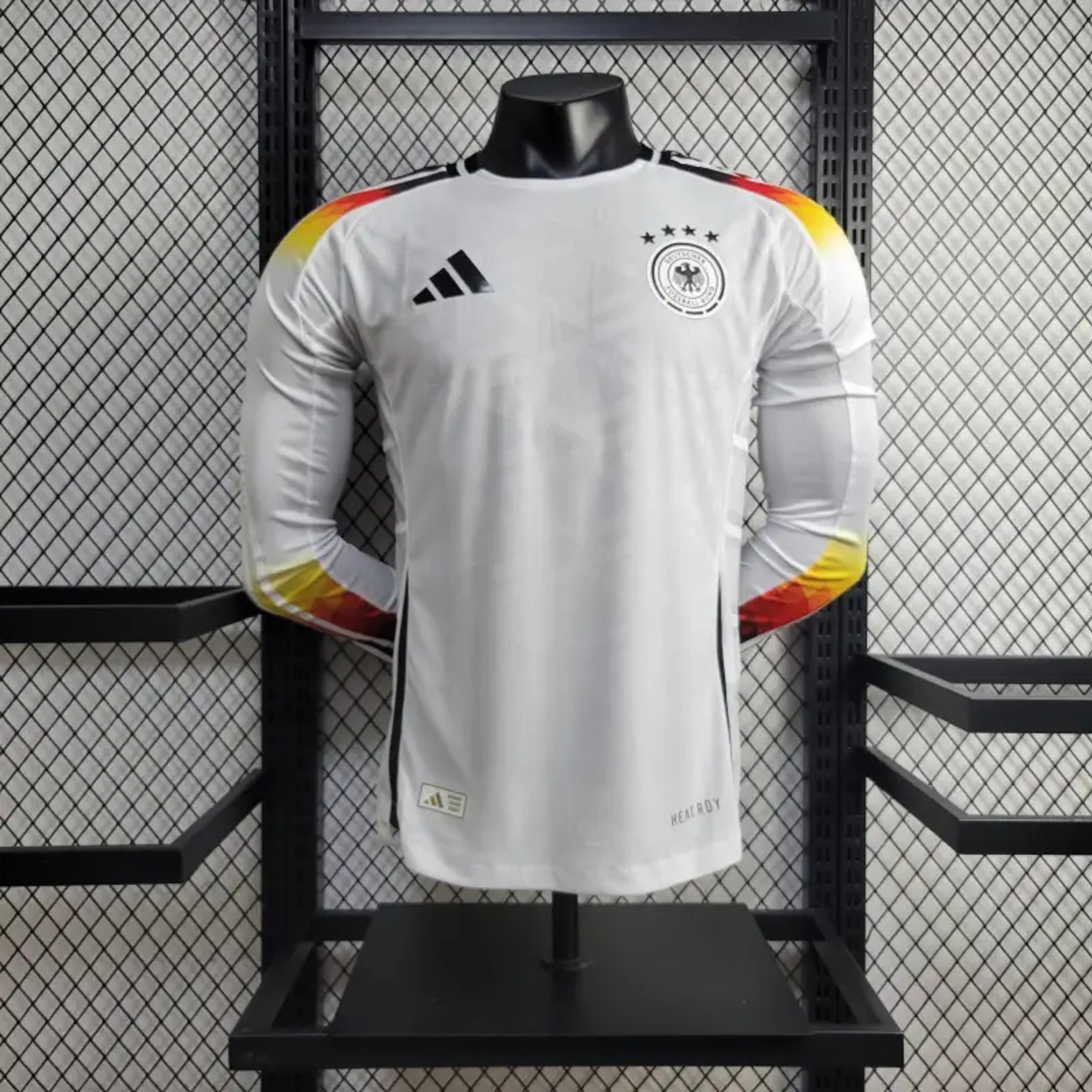 Player Version Germany Euro 2024 Home Long Sleeve Jersey