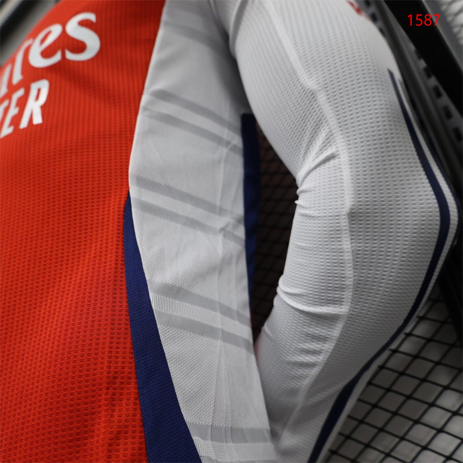 2024/25 Arsenal Home Long Sleeve Shirt - Player Version