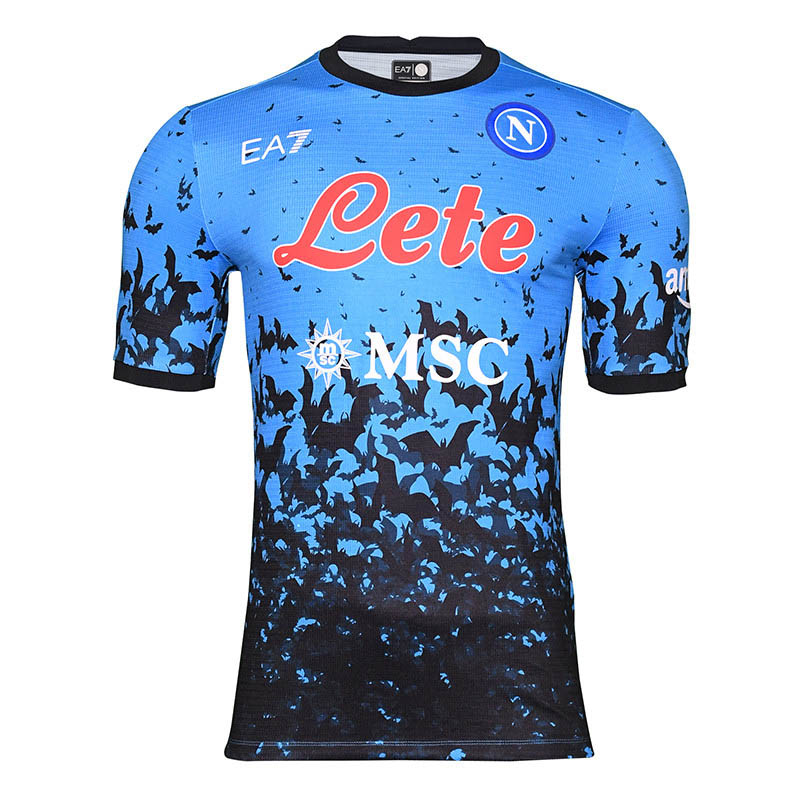 2022/2023 Napoli Halloween Special Edition Blue Soccer Jersey 1:1 Thai Quality-Player
