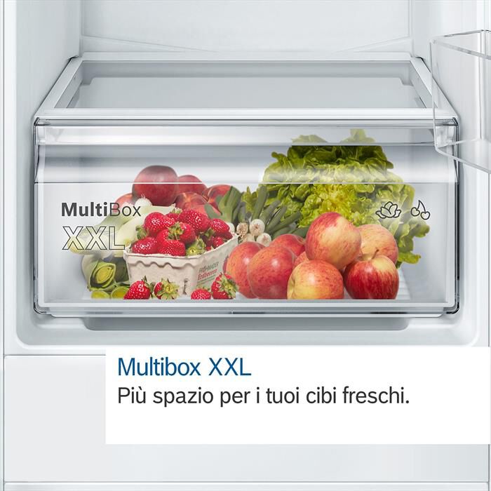 BOSCH - Frigorifero Combinato KIN86NSE0 Classe E-Bianco