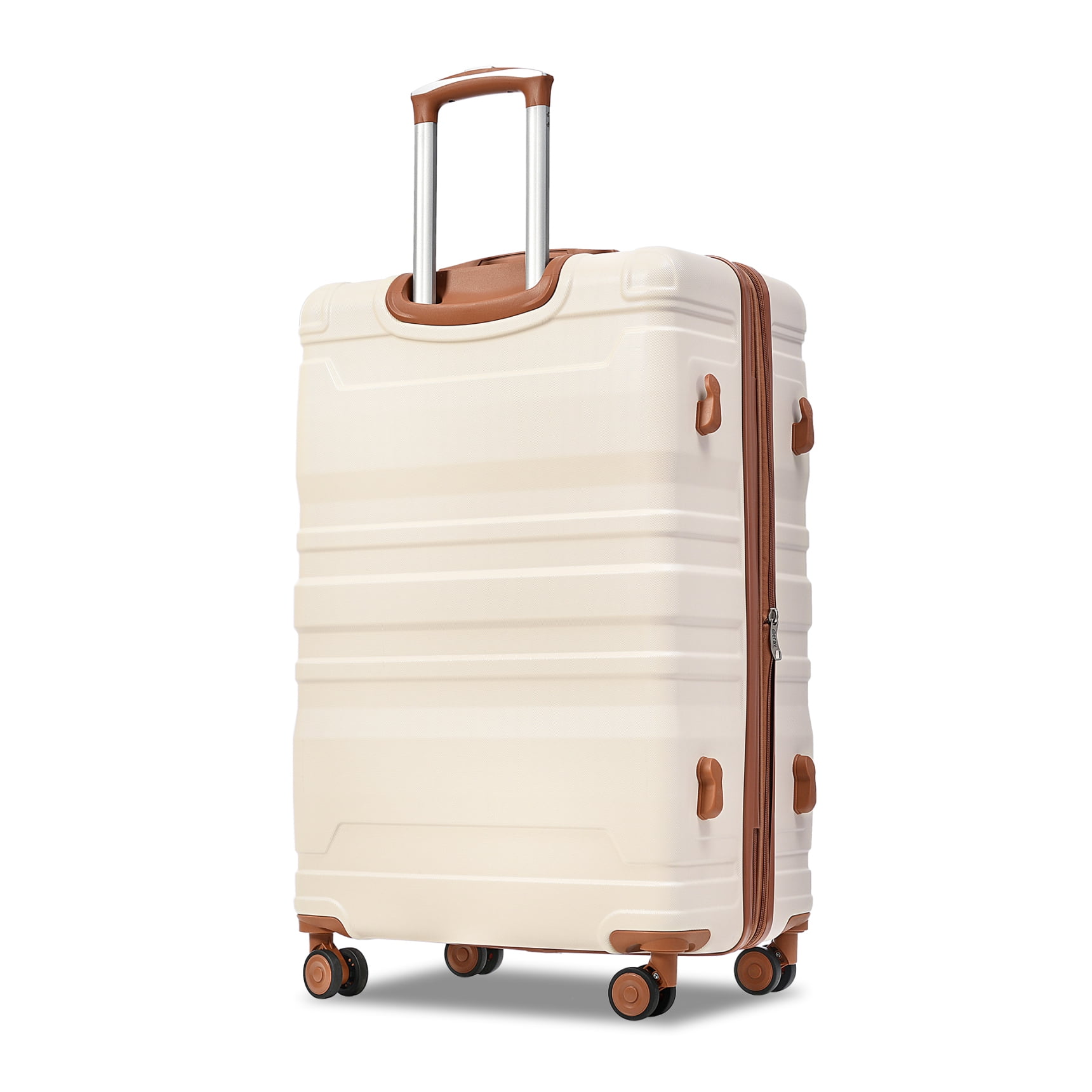 Luggage Suitcase 3 Piece Sets, New Model Expandable ABS Hardshell Luggage, Lightweight Carry-on Suitcase Sets with Spinner Wheels & TSA Lock, 20''/ 24''/ 28'', Blue Gray
