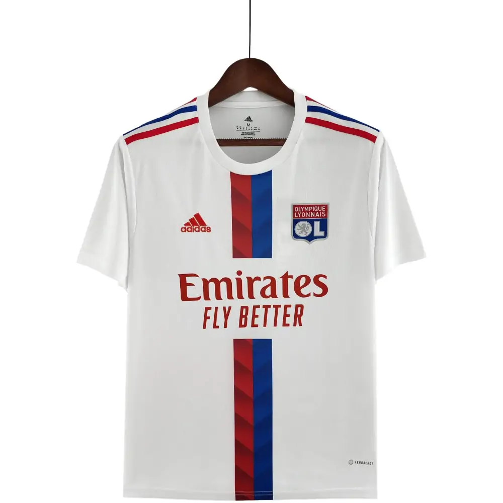 2022/2023 Lyon Home Football Shirt - Fans Edition