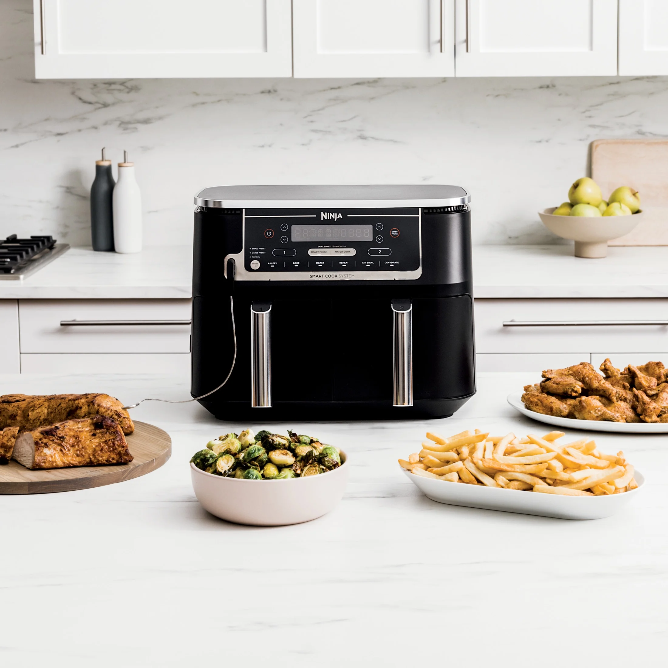 Ninja?? Foodi?? 6-in-1 Smart 10-qt. 2-Basket Air Fryer
