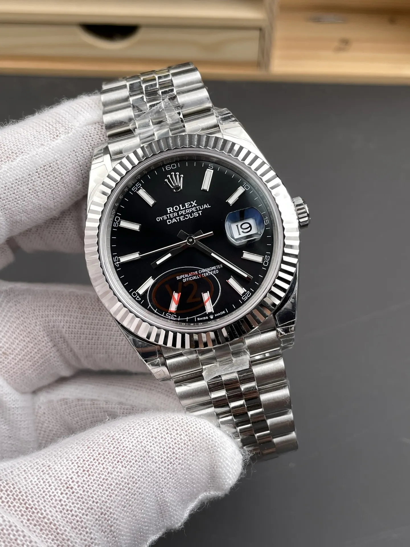 Rolex Datejust Black 41mm