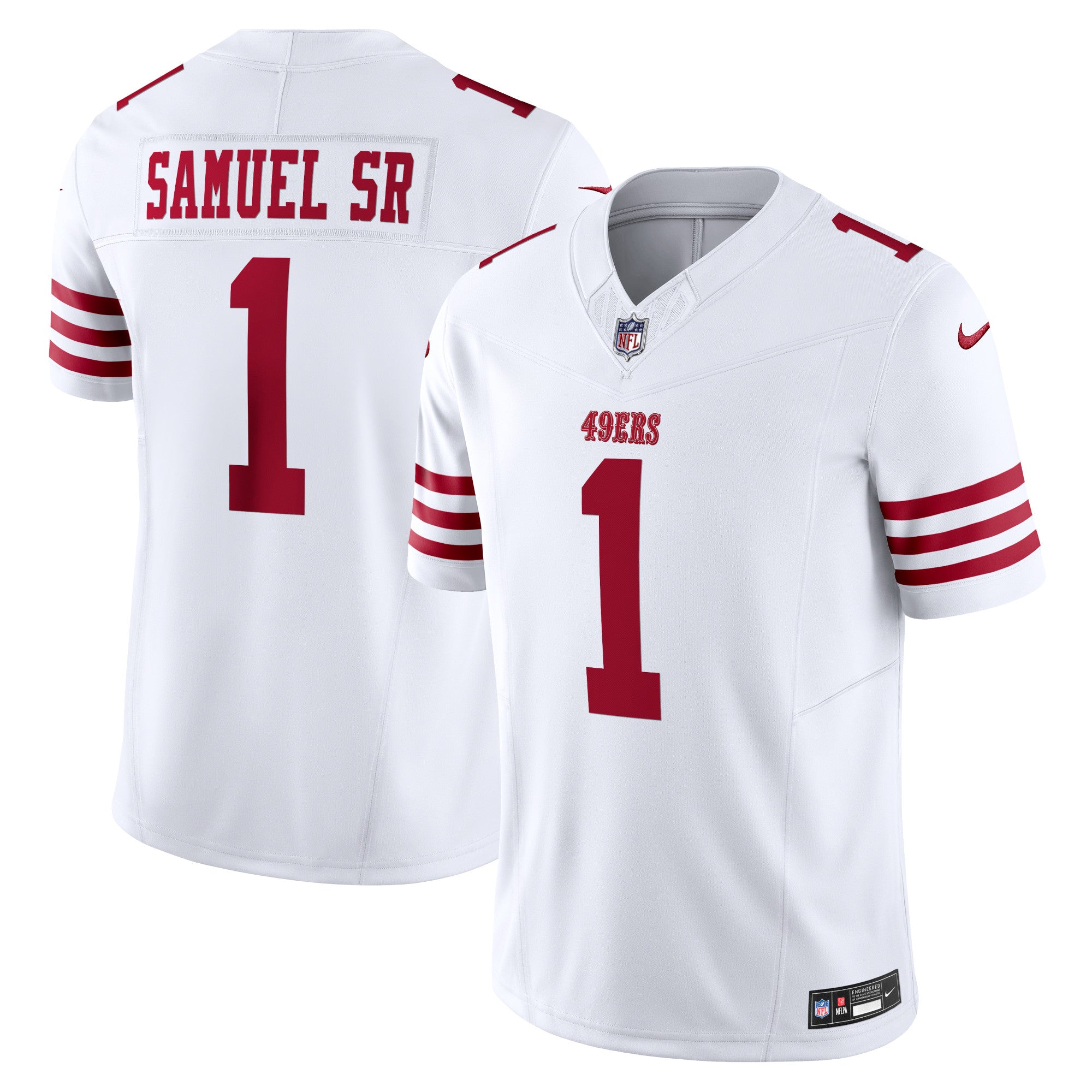 Deebo Samuel Sr San Francisco 49ers Nike Vapor F.U.S.E. Limited Jersey - White