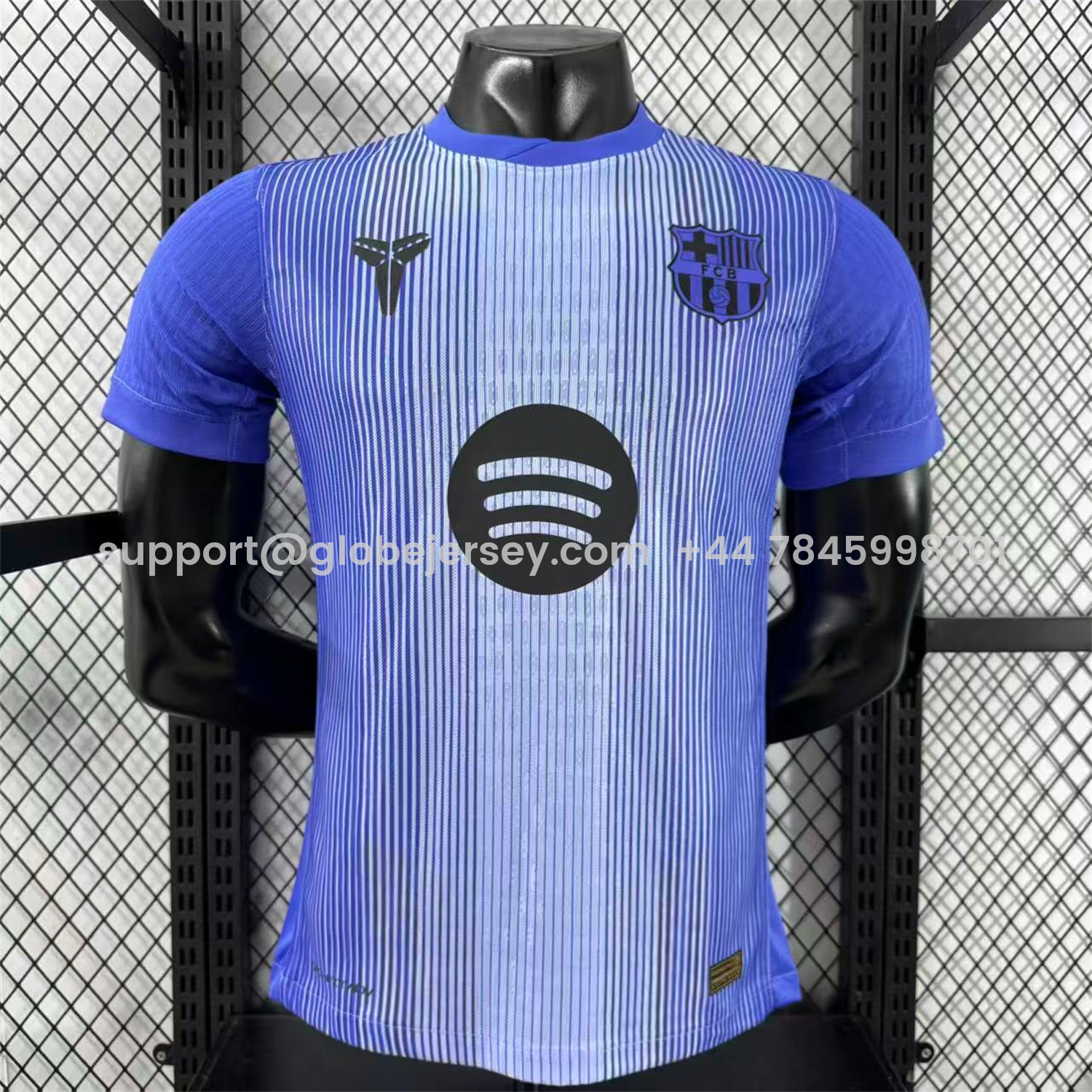Barcelona 25-26 Purple Gradient Pre-Match Training Jersey - Player Version