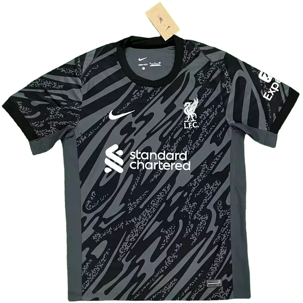 2024/25 LiverpoolGoalkeeper black jersey - fans edition