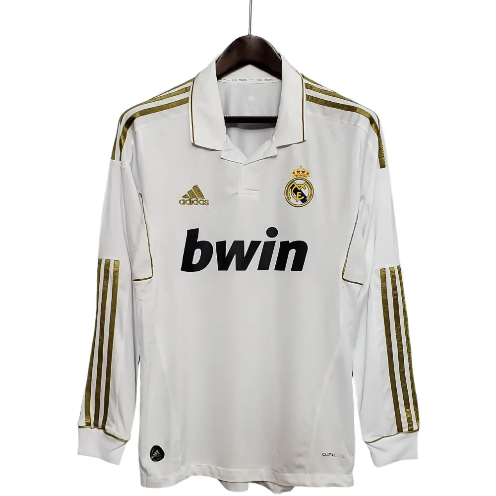2011/2012 Retro Long Sleeve Real Madrid Home