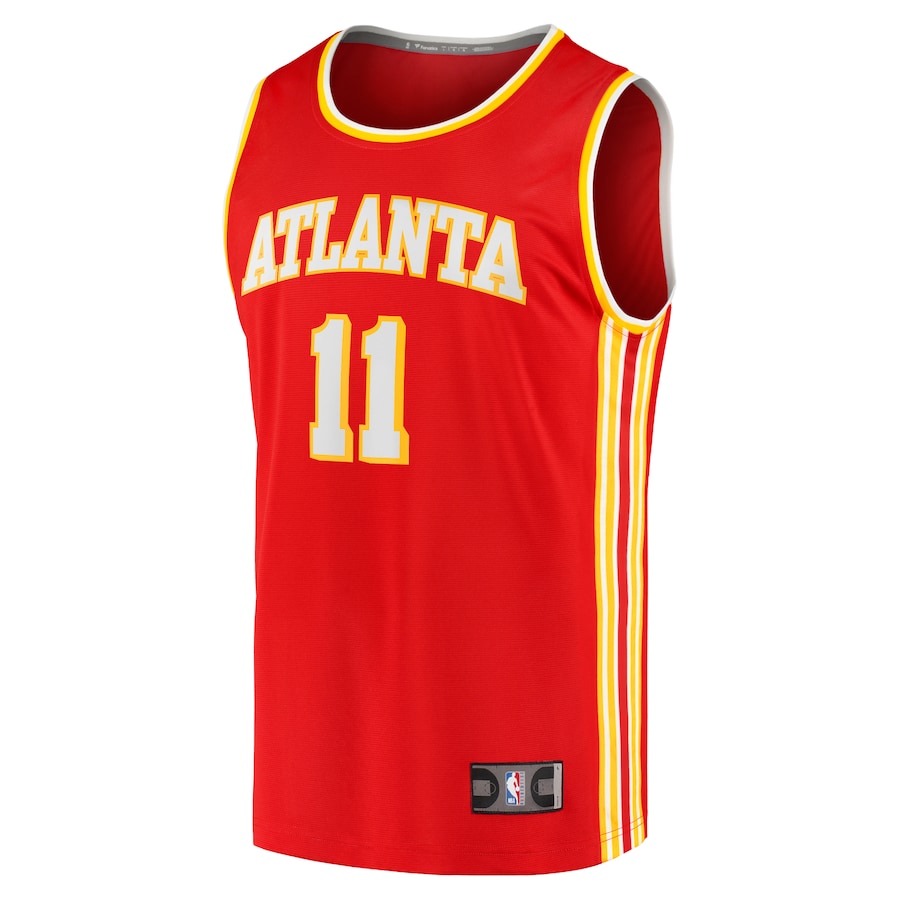 Youth Atlanta Hawks Trae Young Fanatics Red Fast Break  Jersey - Icon Edition