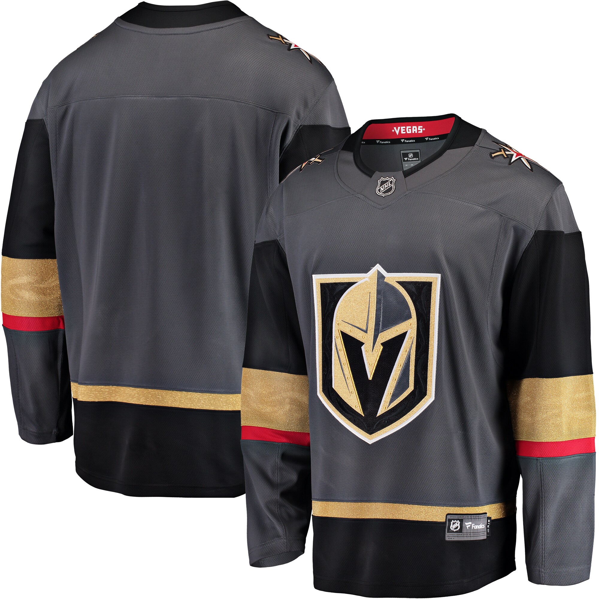 Vegas Golden Knights Fanatics Breakaway Alternate Jersey – Gray