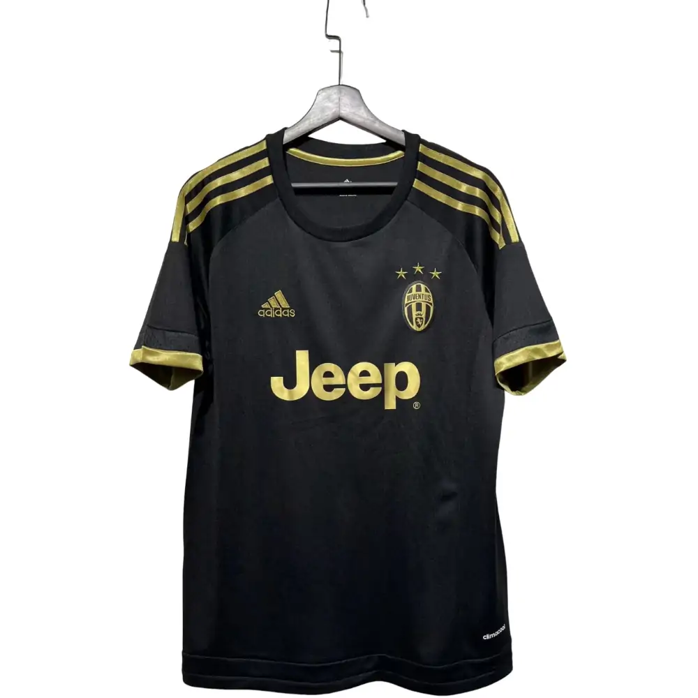 15-16 Juventus second away black retro jersey - fans edition