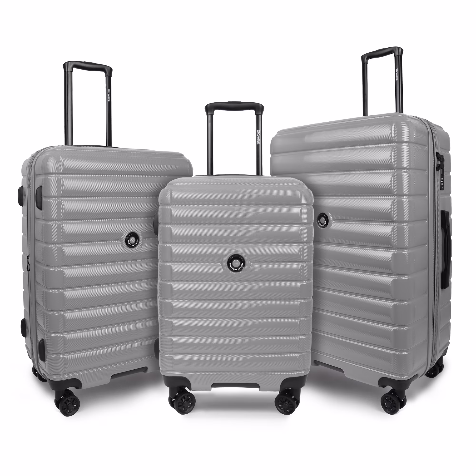 3 Piece Hardshell Luggage Set Expandable Hardside Suitcase with Spinner Wheels and TSA Lock, Lightweight Carry on and Checked Luggage 20