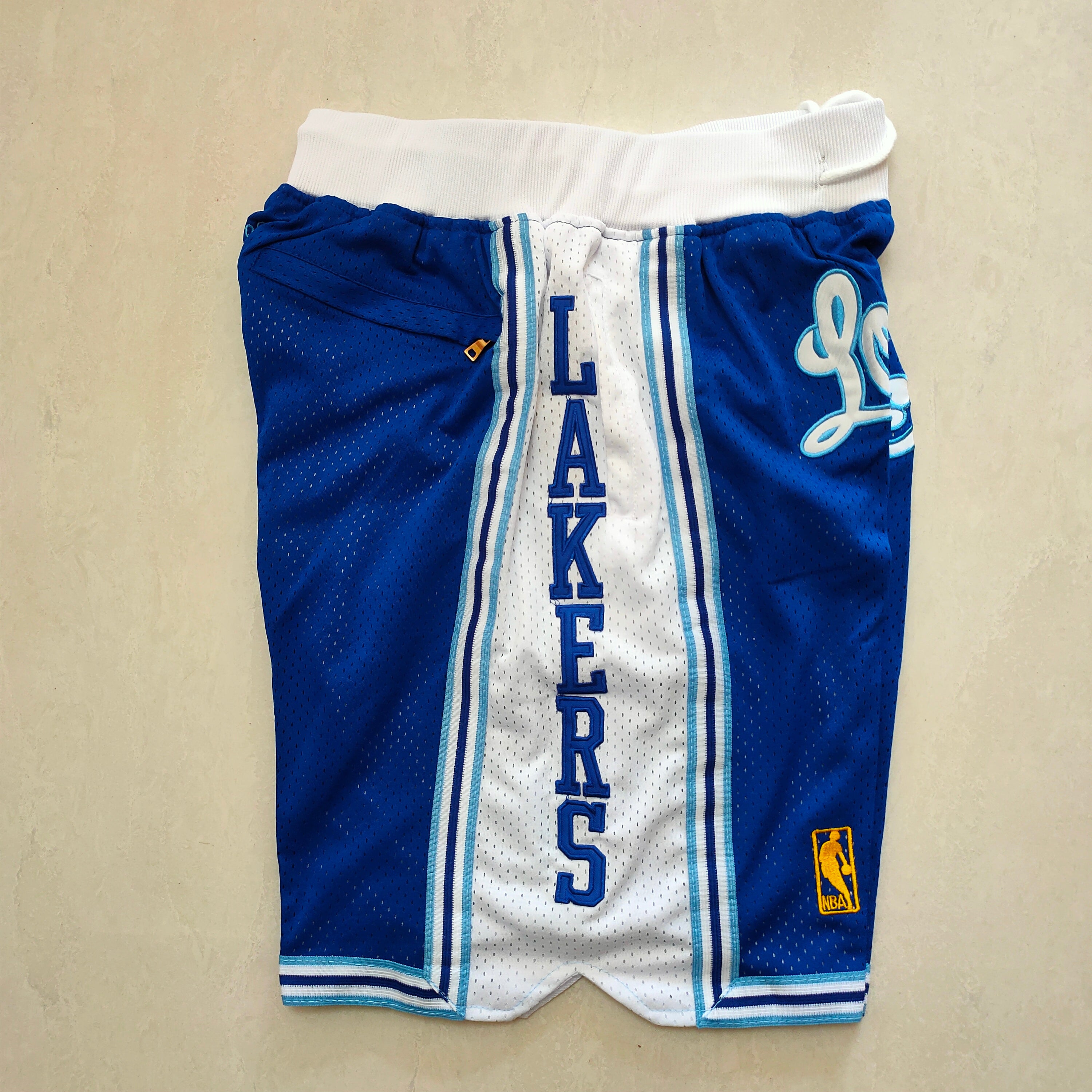 Los Angeles Lakers blue pocket pants