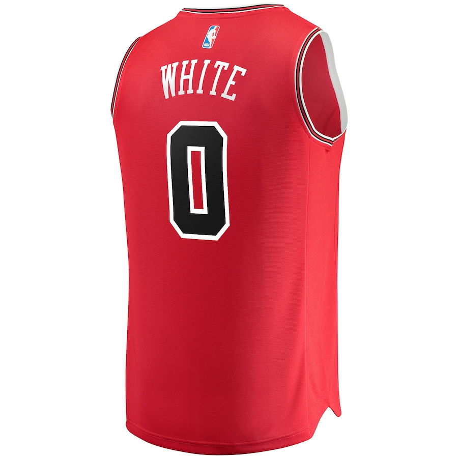 Youth Chicago Bulls Coby White Fanatics Red Fast Break Replica  Jersey - Icon Edition
