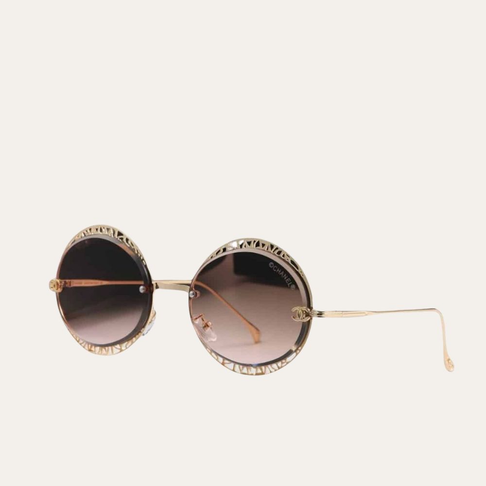 Chanel Soleil Vintage Sunglasses Brown