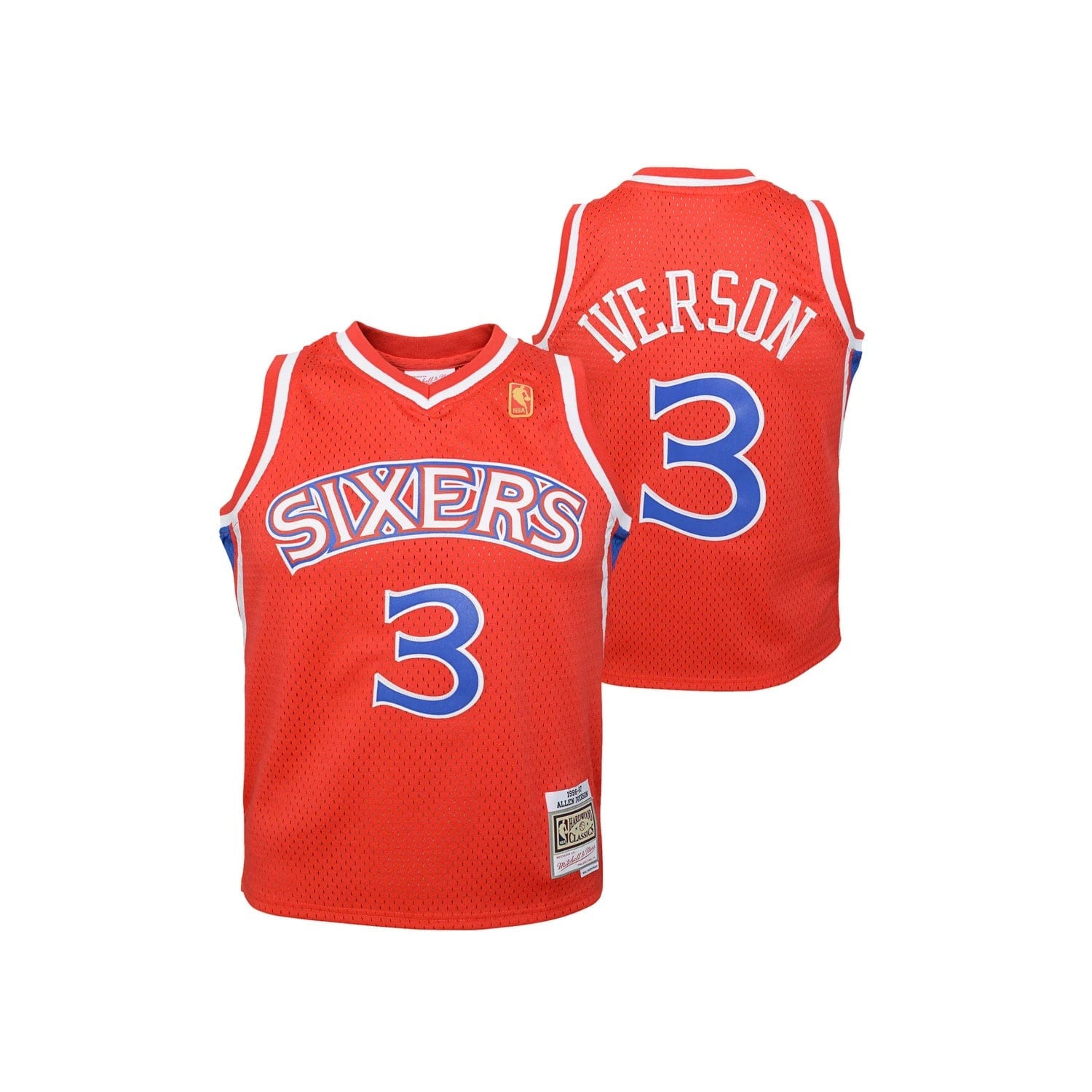 Allen Iverson Philadelphia 76ers HWC Youth NBA Swingman Jersey