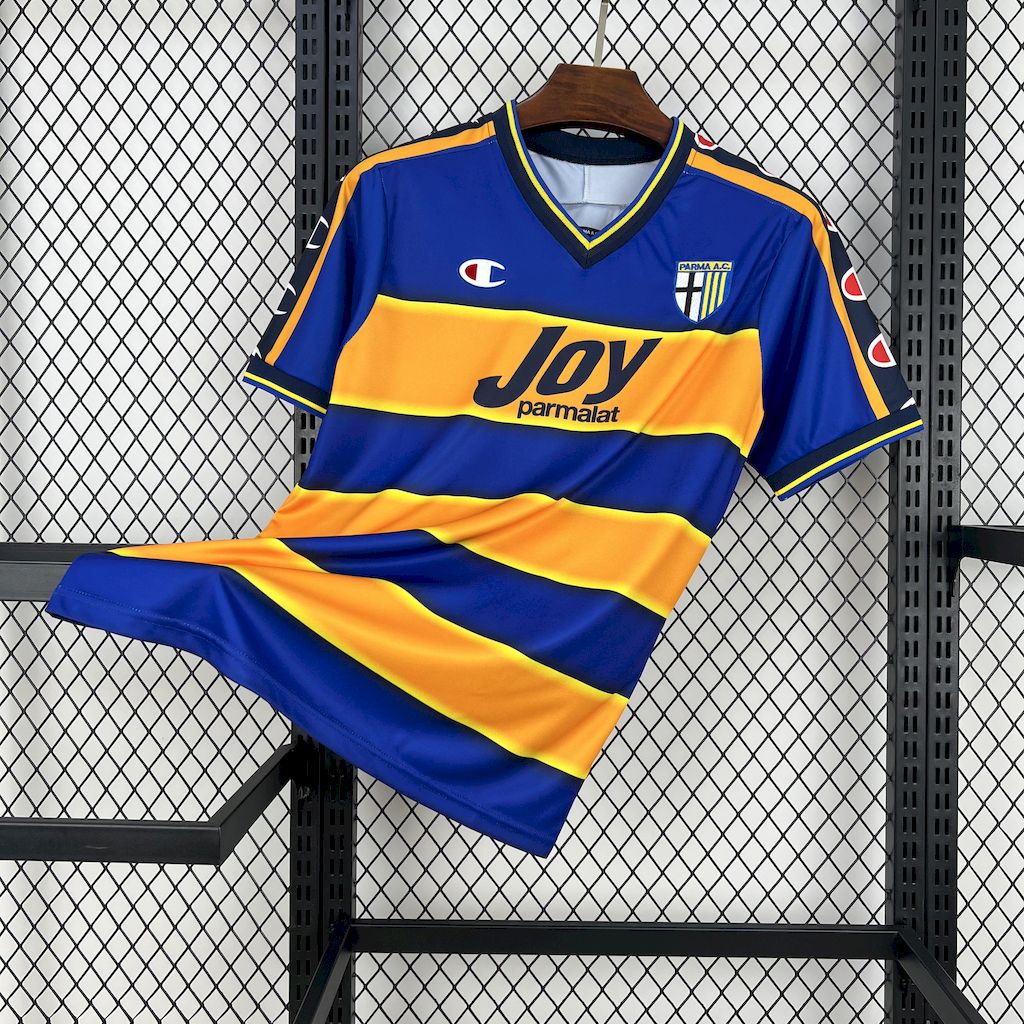 Retro Parma 2001-02 Home Jersey - Fans Version