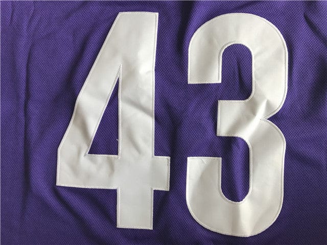 NCAA Huskies University Edition No. 43 KTYLER Purple Jersey