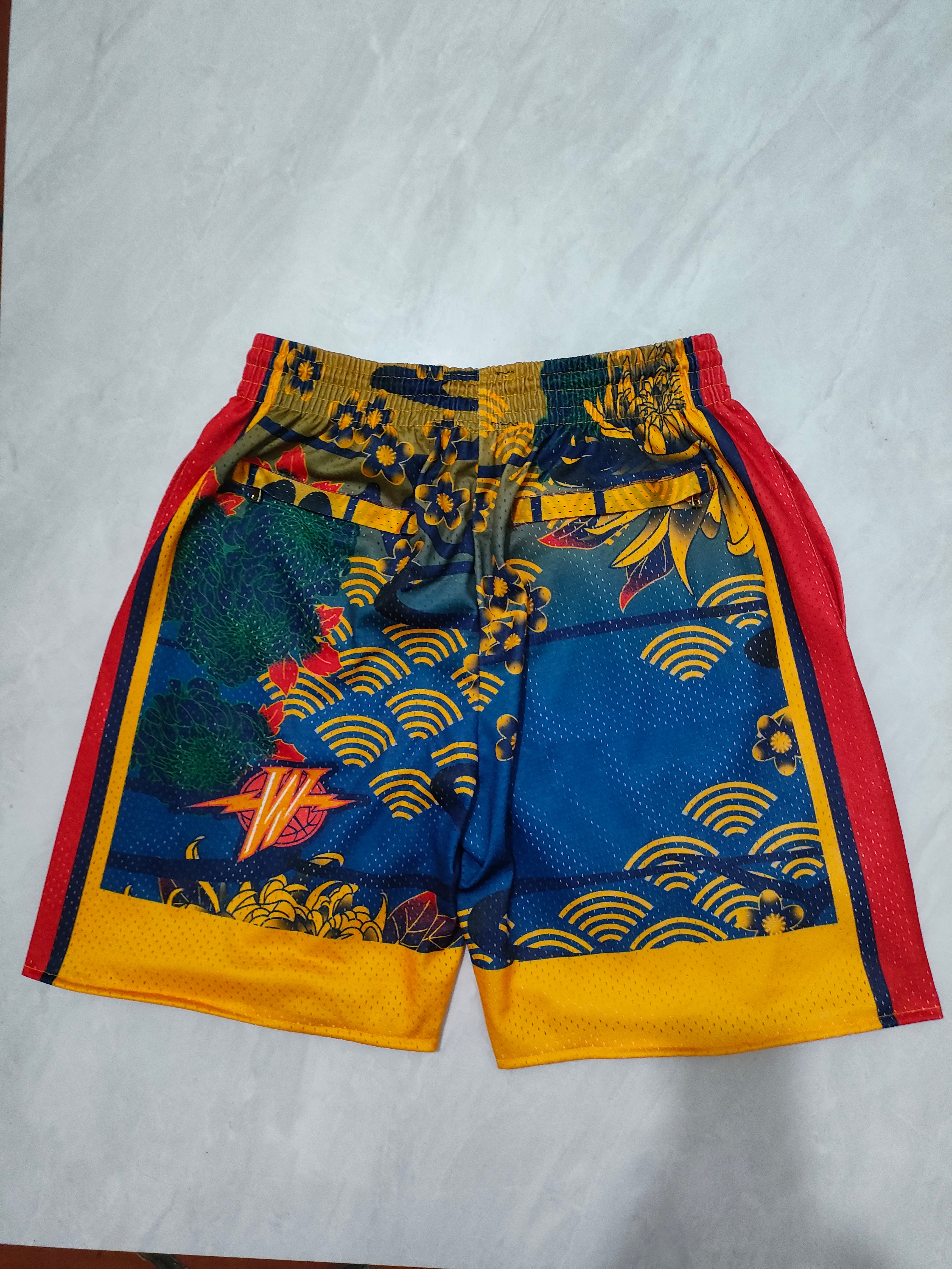 Golden State Warriors Blue Year of the Rabbit Pocket Pants