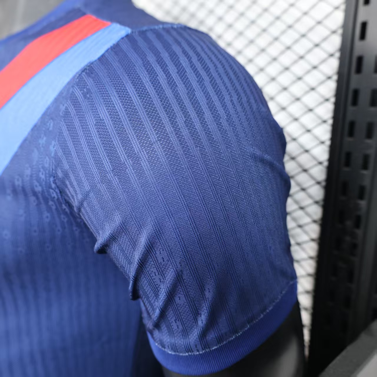 25-26 Barcelona special edition red and blue striped jersey - player version