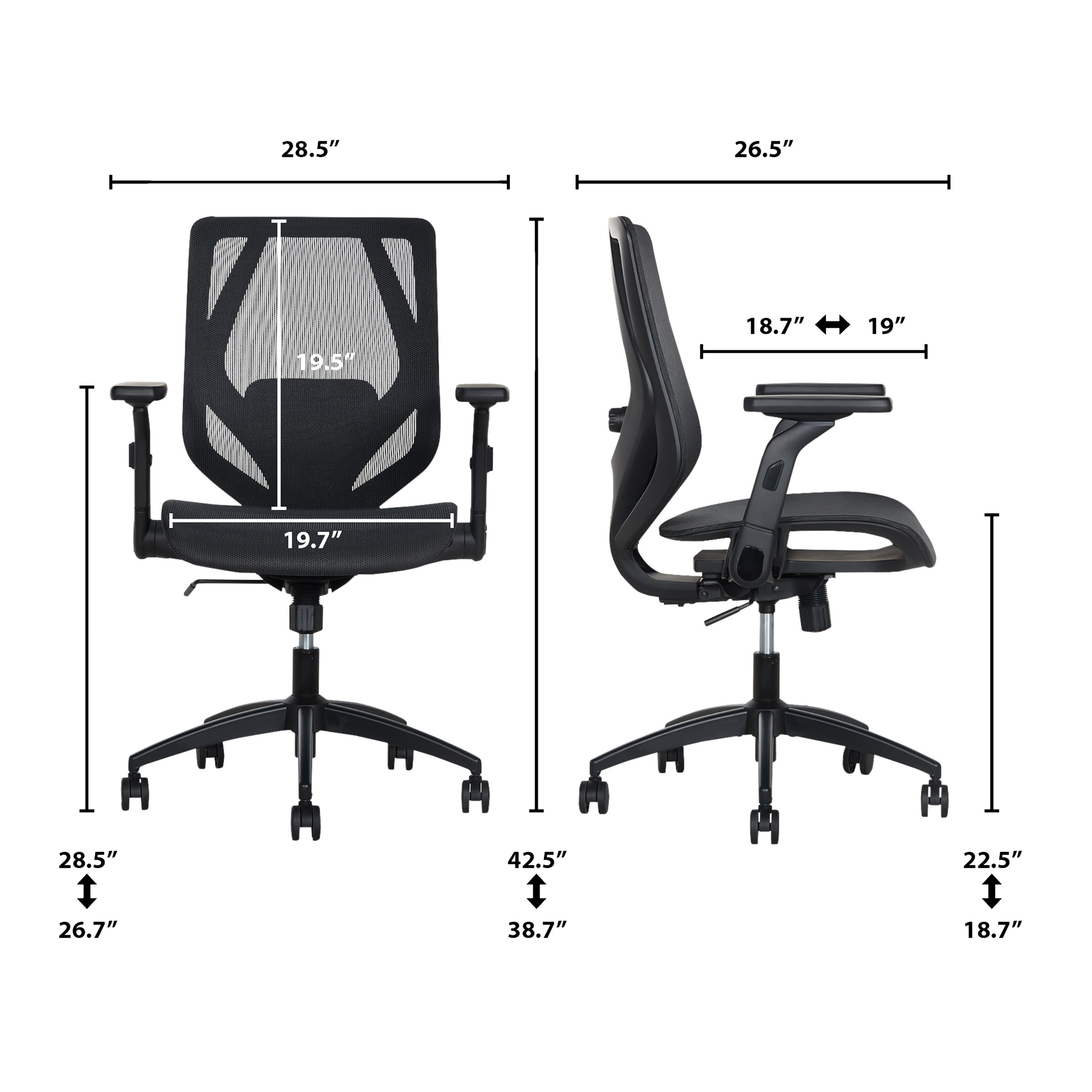 TrueWellness All Mesh Office Chair