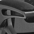 SmileMart High Back Ergonomic Mesh Office Chair with Adjustable Padded Headrest, White/Black