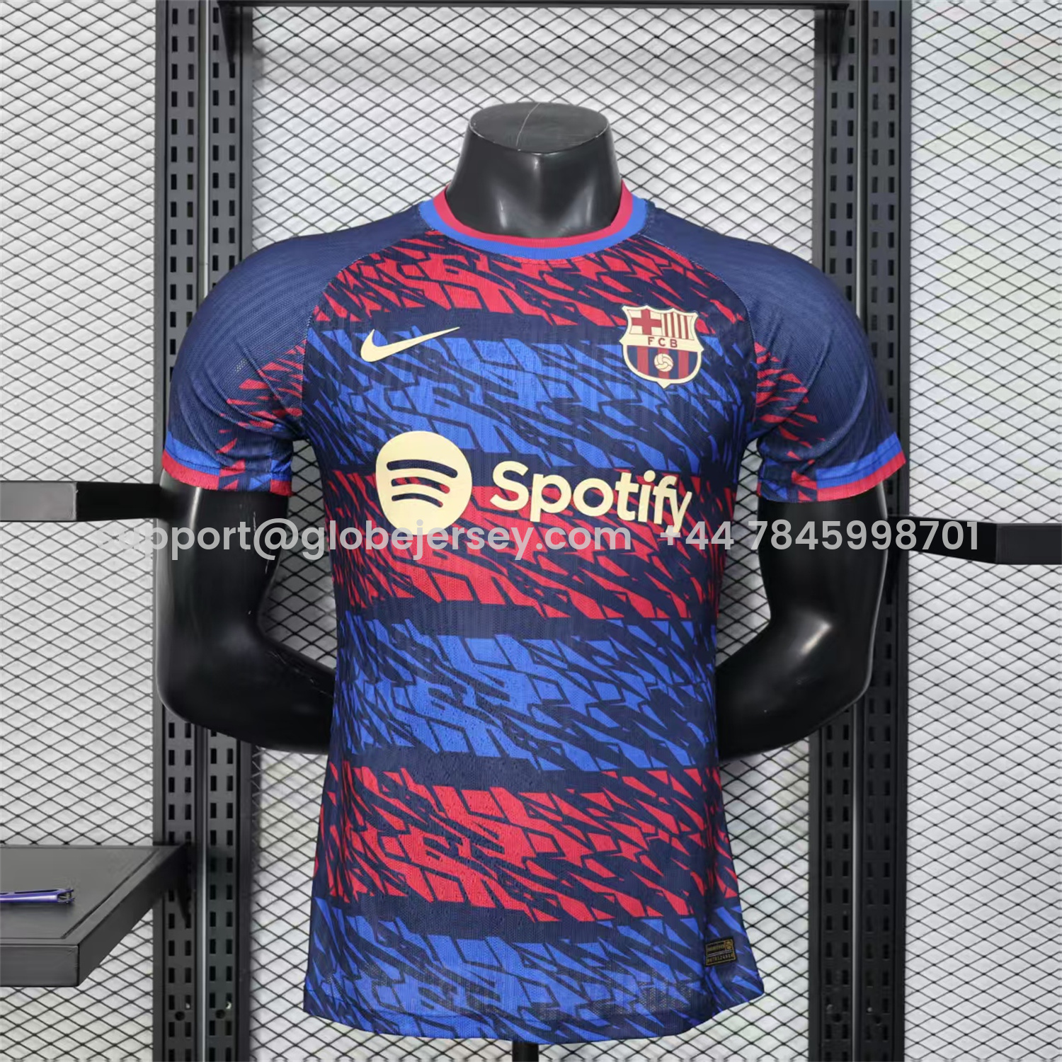 Barcelona 25-26 Red And Blue Surround Special Jersey - Player Version