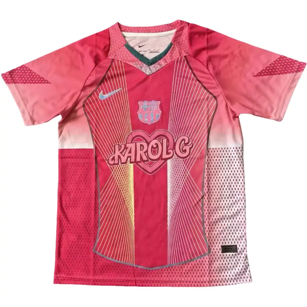 25-26 Barcelona Special Edition Pink Heart Jersey - Fan Edition