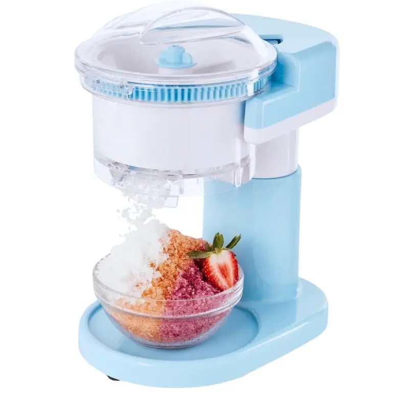 1-Liter Stainless Steel Shaved Ice Maker – Compact. Easy-Clean Design