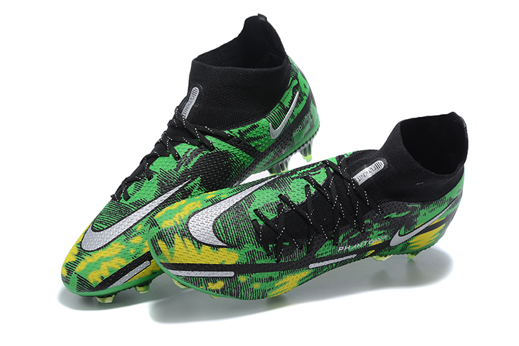 Phantom GT2 high-top Shock Wave series waterproof all-knit FG football shoes Nike Phantom GT2 Dynamic Fit Elite FG