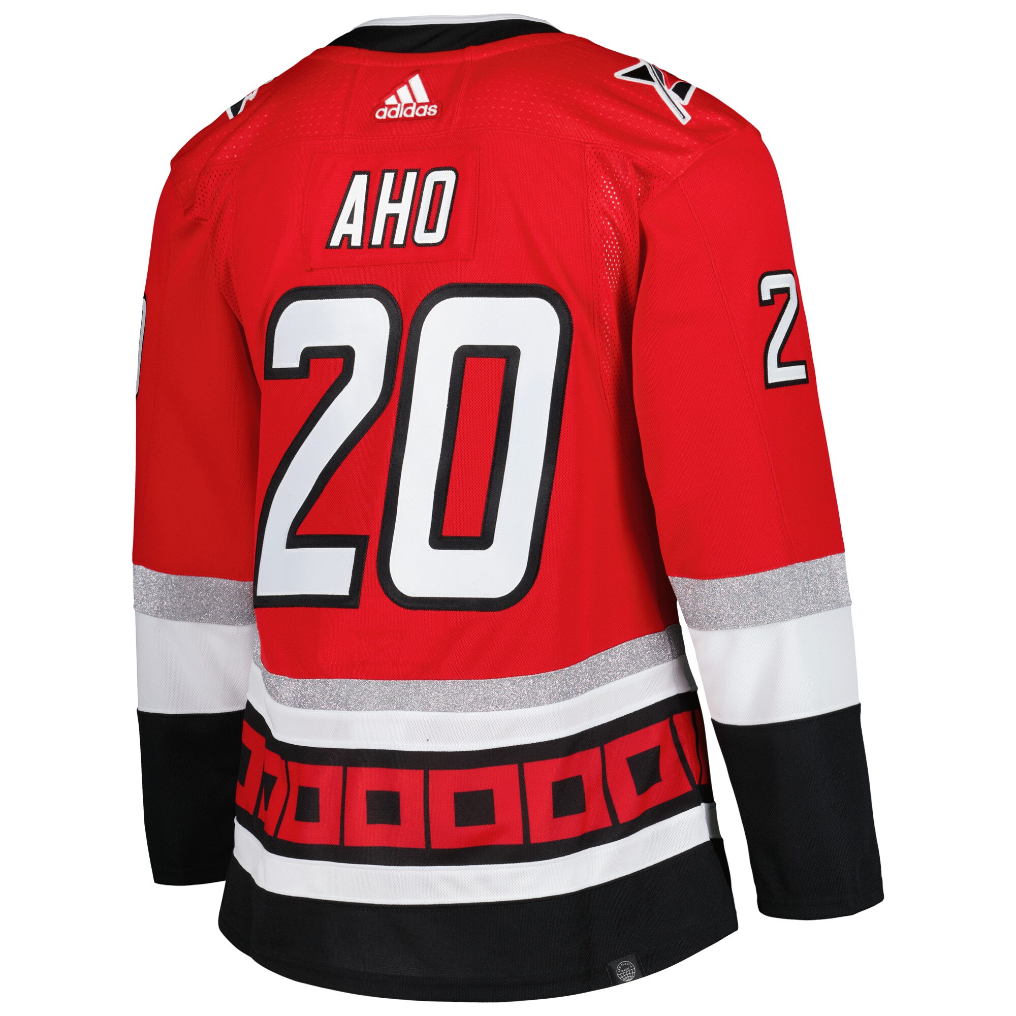 Sebastian Aho Carolina Hurricanes  Alternate Primegreen    Jersey – Red