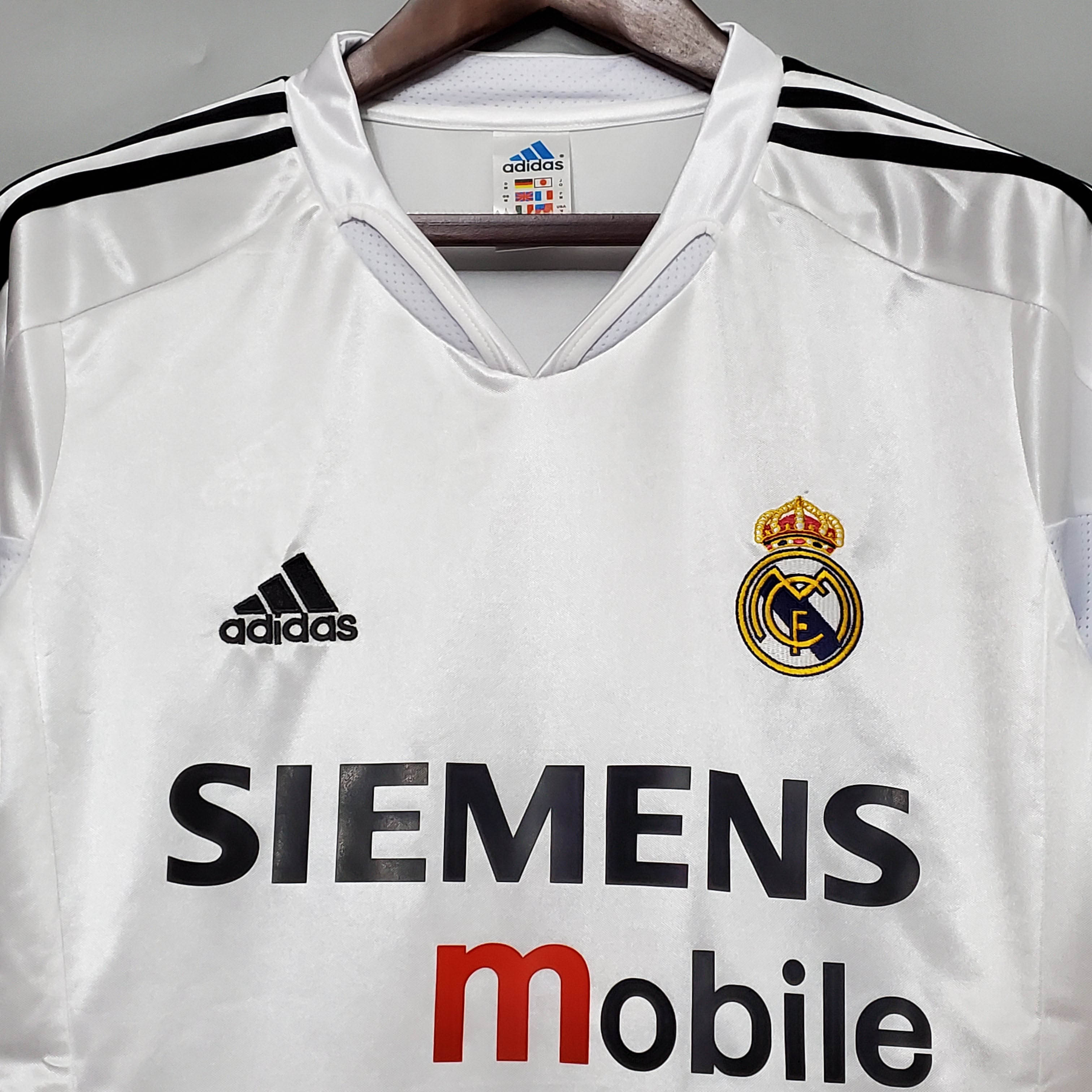 2004/2005 Retro Real Madrid Home - Fans Edition