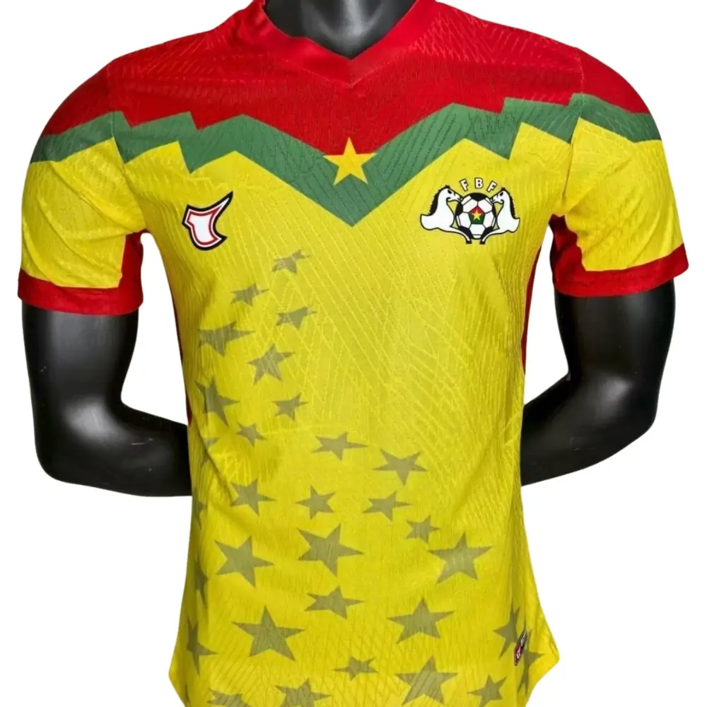 2025 Burkina Faso Second Away Kit - Short Sleeve Player Edition