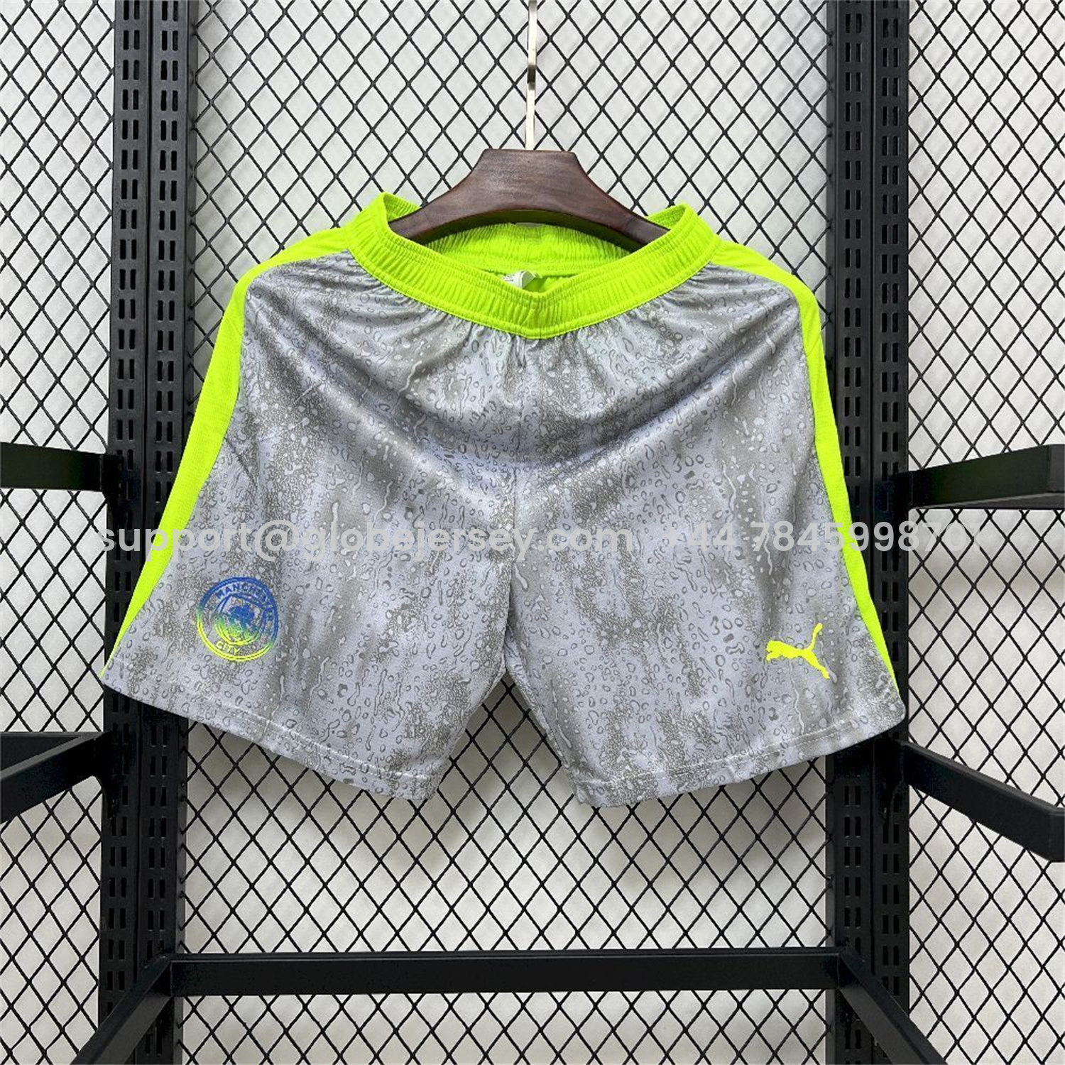 Manchester City 25-26 Third Grey Shorts - Fans Version