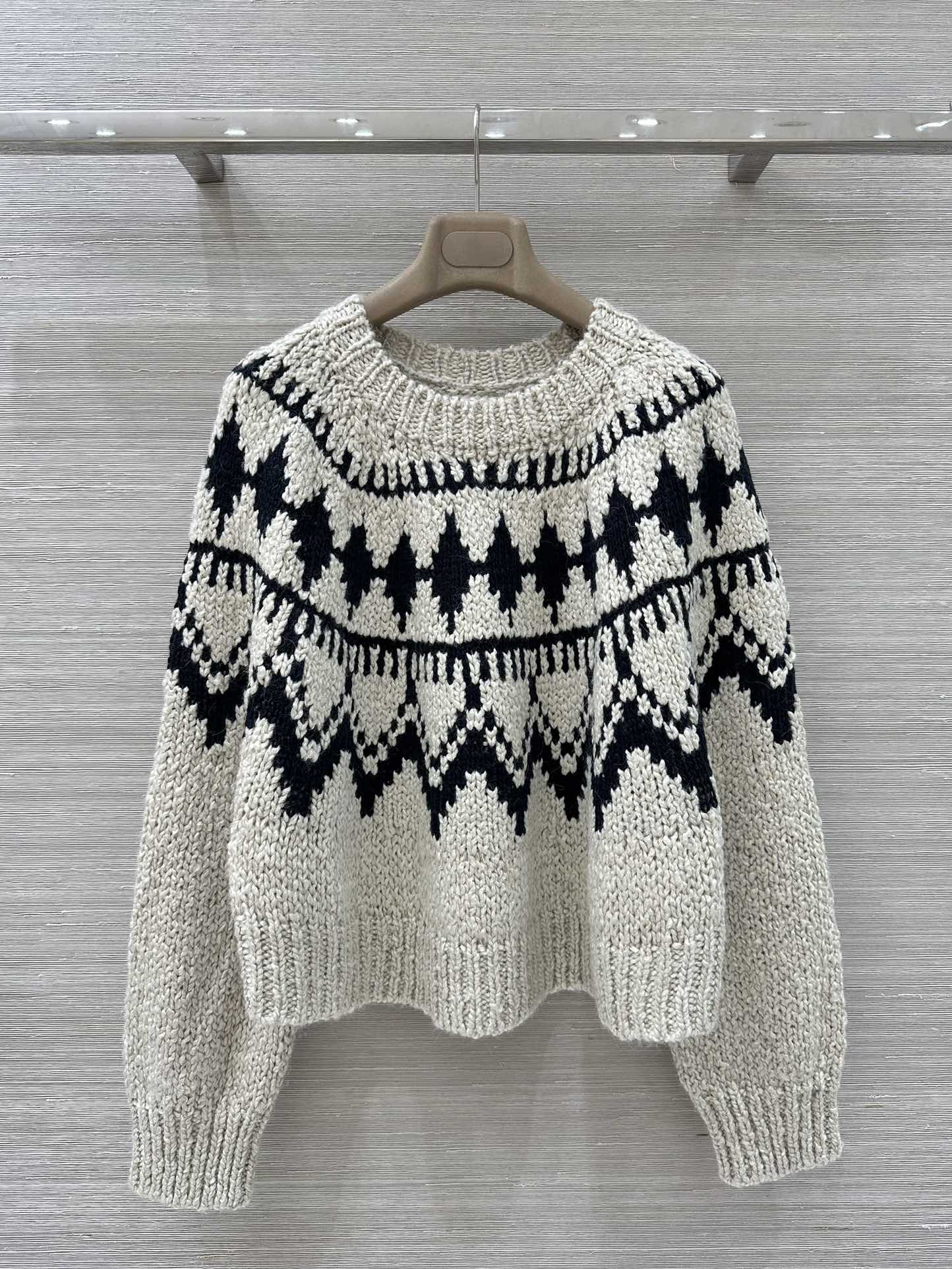 Skiing series knit sweaters