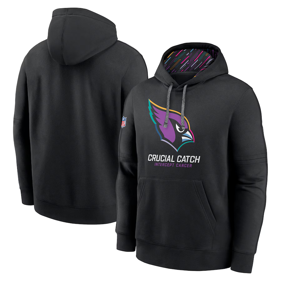 Arizona Cardinals Crucial Catch Club Men's Hoodie