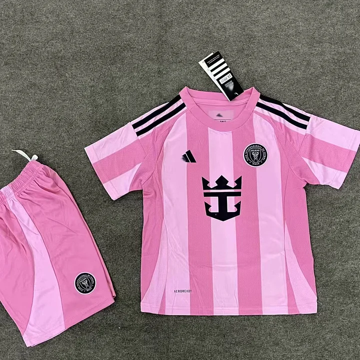 25/26 Inter Miami Home Jersey 1:1 Thai Quality Kids Size