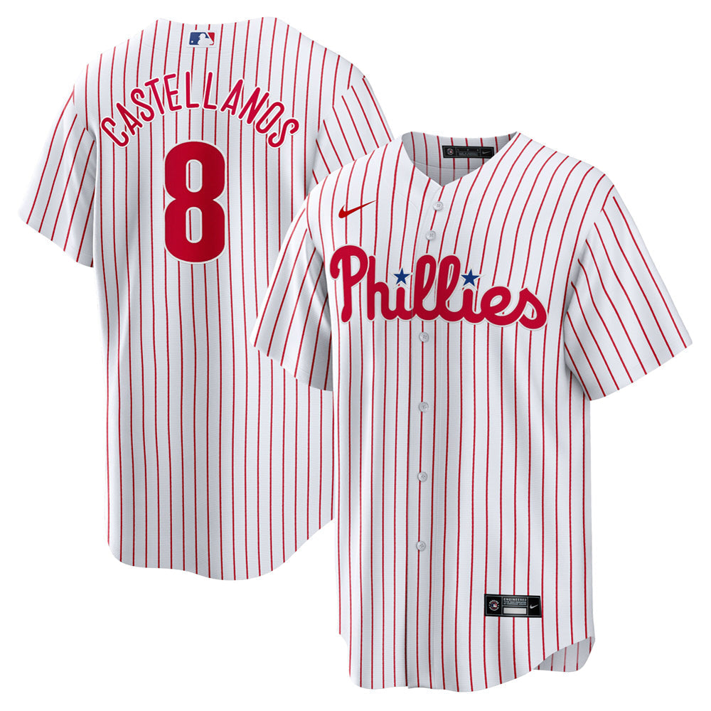 Men's Philadelphia Phillies Nick Castellanos Player Jersey - White