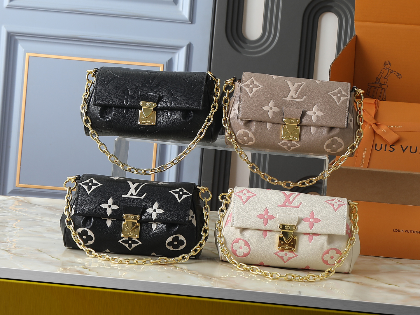 LV Favorite Monogram Empreinte Bag