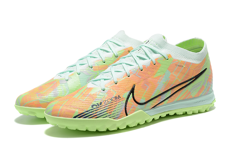 Assassin 15th generation low-top fully knitted waterproof MD air cushion grass spike football shoes