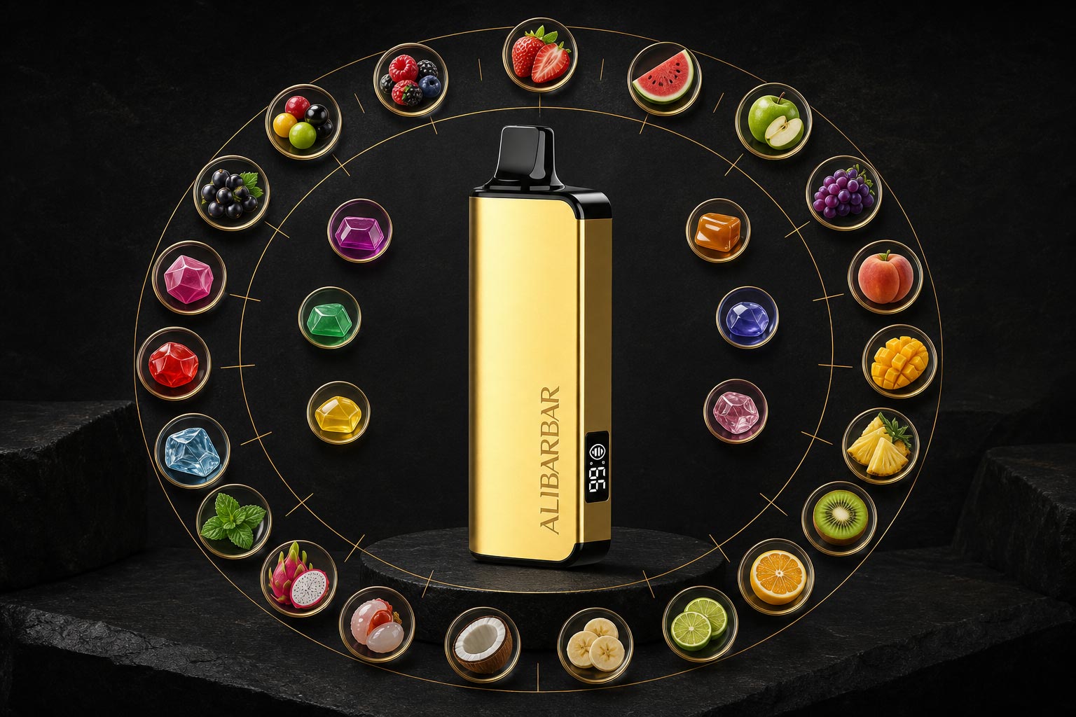 ALIBARBAR Ingot 9000 complete 28 flavour guide Australia