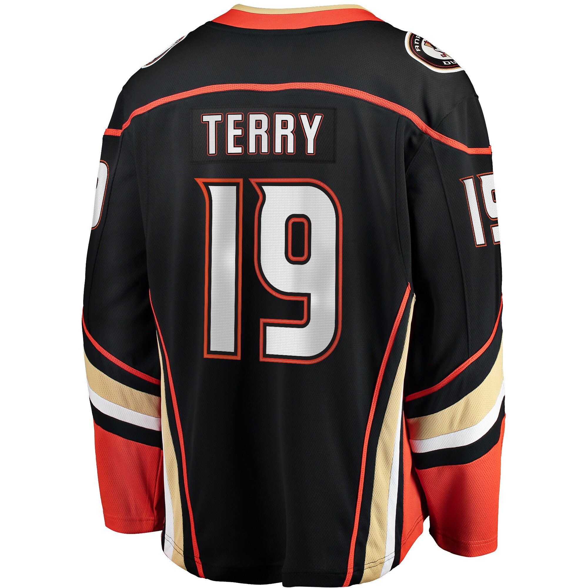 Troy Terry Anaheim Ducks Fanatics Home Team Breakaway  Jersey – Black