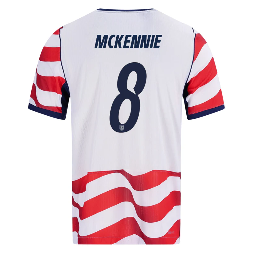 Nike Mens Mckennie United States Match Authentic Home Jersey 2026 (Sail/Midnight Navy)