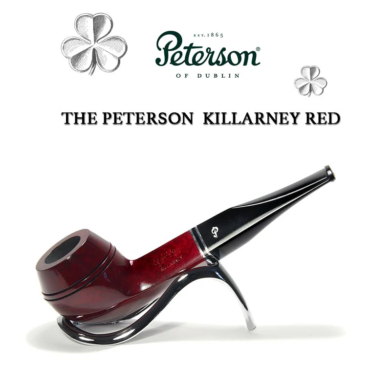 Peterson of Dublin Killarney Red Briar Smoking Pipe - Shape No.150