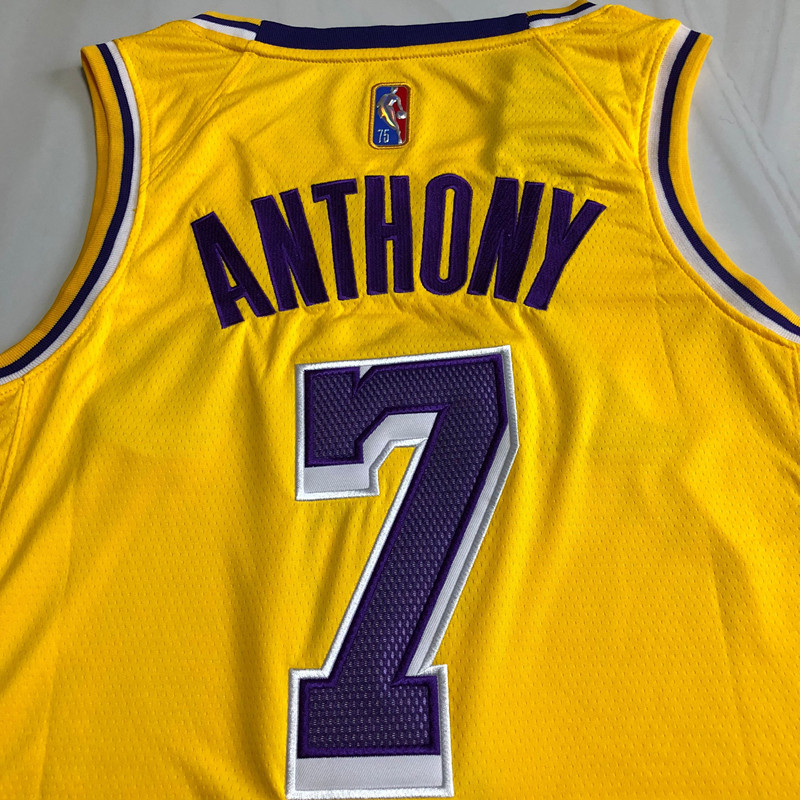 Los Angeles Lakers Anthony Yellow 7 MN