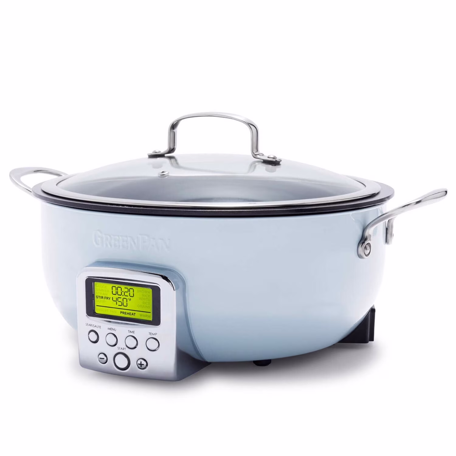 GreenPan Elite 6-Quart Essential Smart Skillet | Black